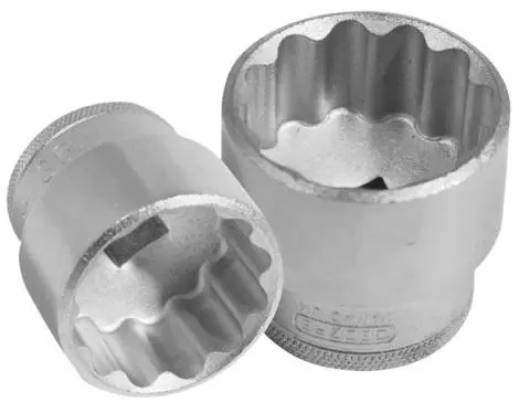 Gedore Standard 1/2" Drive Socket – Durable Chrome-Vanadium Steel Construction 1
