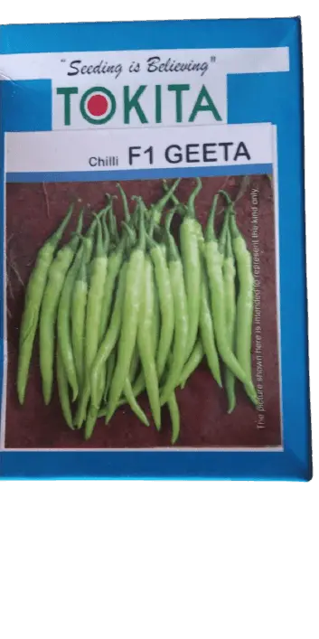 Geeta F1 Chilli Seeds – Tokita Heat-Tolerant Hybrid 1