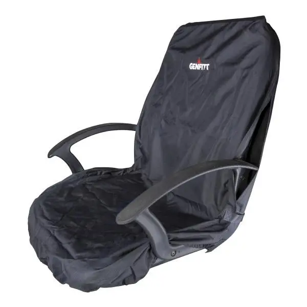 Genfitt Tractor Seat Cover – Universal Black Fit 1