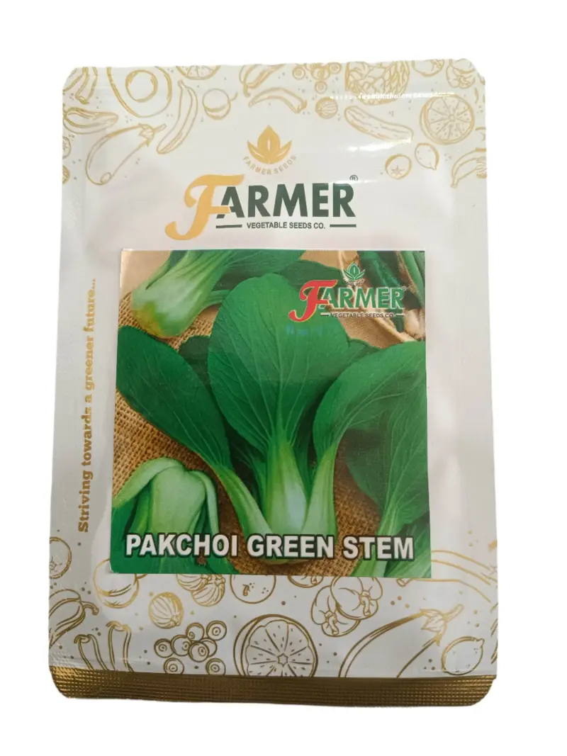 Green-Stem Pak Choi Seeds – Fast-Growing Asian Greens 1