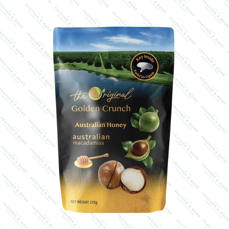 Happy Nut Honey-Glazed Macadamias – 225G 1