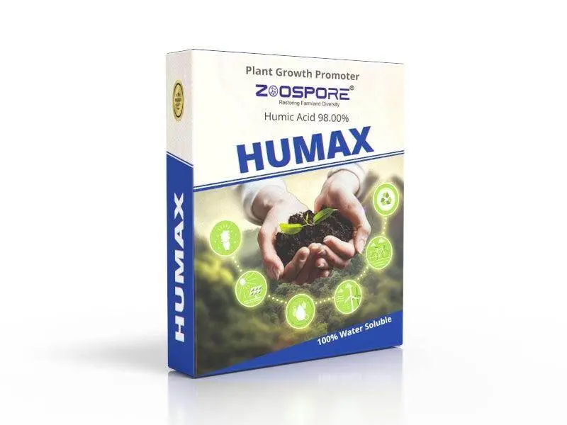 Humax Humic Acid Powder – 98–100% Water-Soluble (Zoospore Biologicals) 1