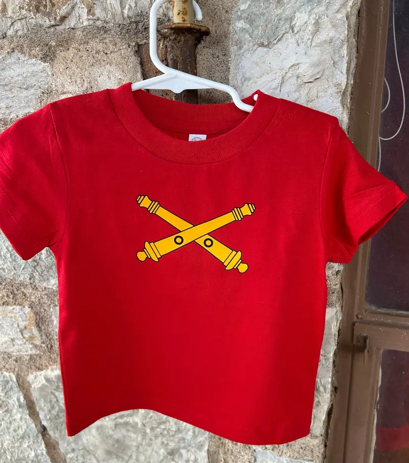 Infant Artillery Cross Cannon T-Shirt 1