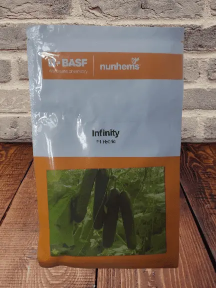 Infinity F1 Cucumber Seeds – Polyhouse-Optimized, Gynoecious Variety By Nunhems 1