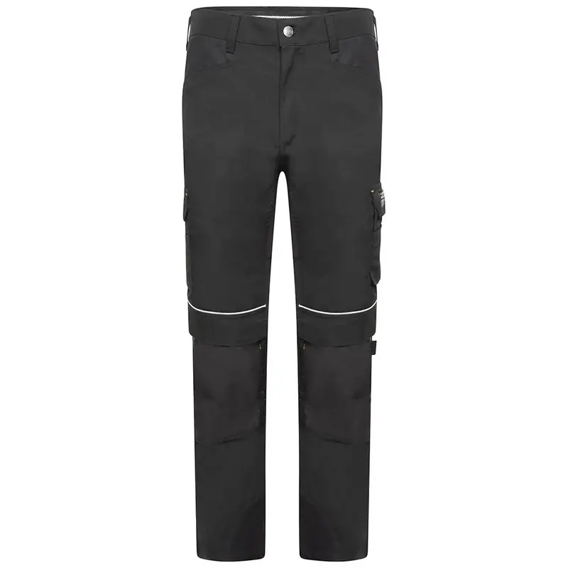 Jcb D+26 Black Hybrid Stretch Work Trousers 1