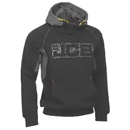 Jcb Horton Hoodie – Black Technical Pullover For Outdoor And Trade Use 1