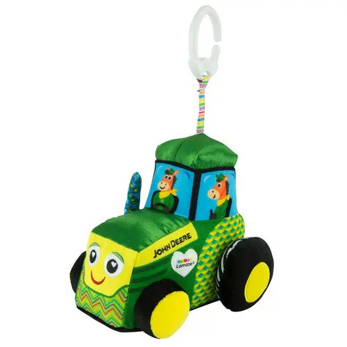 John Deere Mcel27411000 Lamaze Clip-And-Go Tractor Toy For Toddlers 1