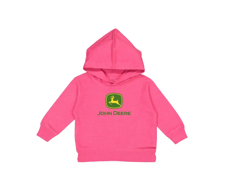John Deere Pink Kids Trademark Hoodie Mc830234Hp 1