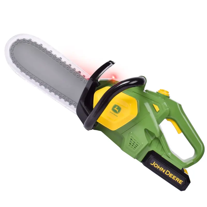 John Deere Toy Chainsaw For Kids – Interactive Lights & Sound Effects 1