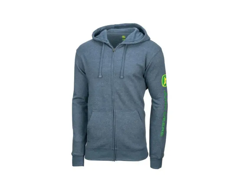 John Deere Youth Zip-Fleece Hoodie – Mc130319Nv 1