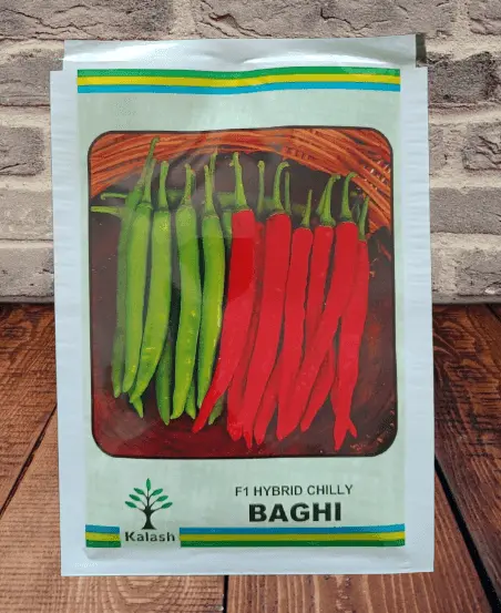 Kalash Seeds Baghi Ksp1474 F1 Chilli – High-Pungency Hybrid 1
