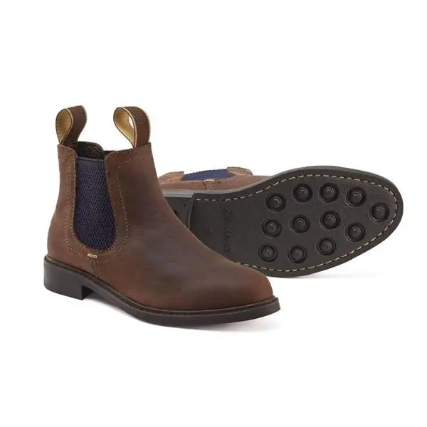 Kids Blacksmith Dealer Boot – Wax-Finished Leather Safety Boot 1