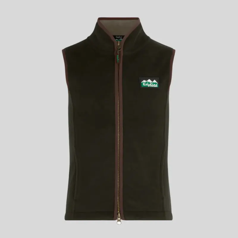 Kids' Kodiak Cub Insulated Gilet In Deep Forest Green 1