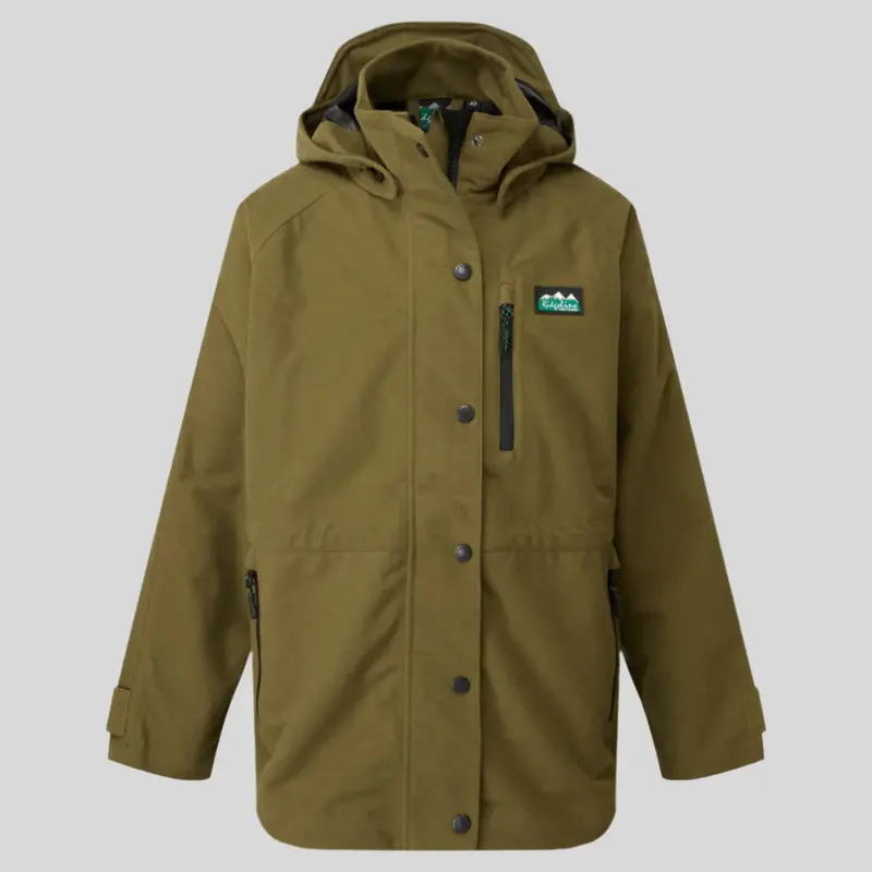 Kids Monsoon Classic Jacket – Teak Colour 1