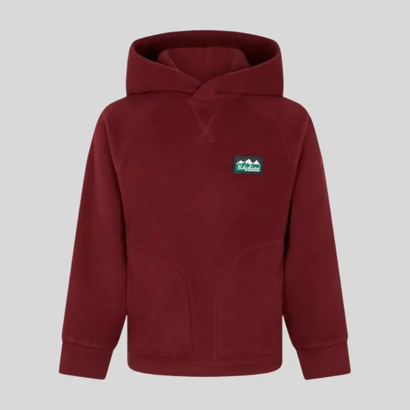 Kids' Northern Pines Fleece Pullover In Winter Berry 1