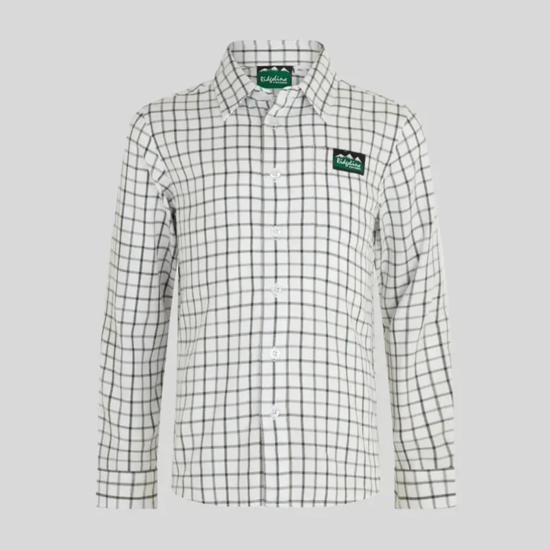 Kids' Sedgebrook Flannel Shirt In Deep Forest Green 1