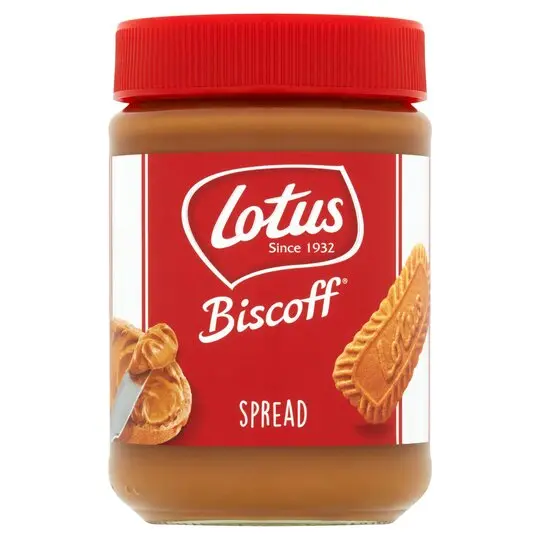 Lotus Biscoff Cookie Butter Spread, 400G Jar 1