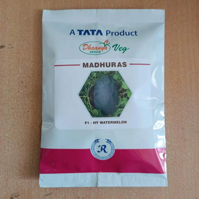 Madhuras F1 Hybrid Icebox Watermelon Seeds – Dhanya Seeds (Tata Group) 1