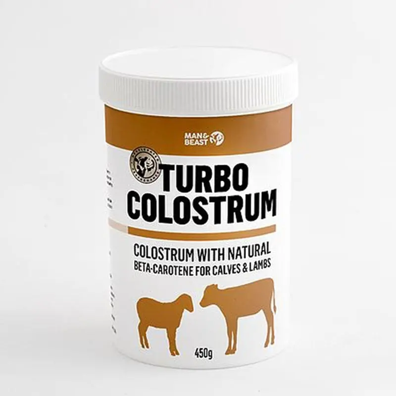 Man & Beast Turbo Colostrum Supplement Tub 1