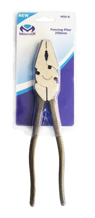 Marathon Heavy-Duty Fencing Pliers – Knurled-Grip Design 1