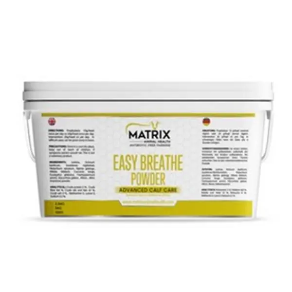 Matrix Easy Breathe Respiratory Support Powder For Cattle And Calves 1