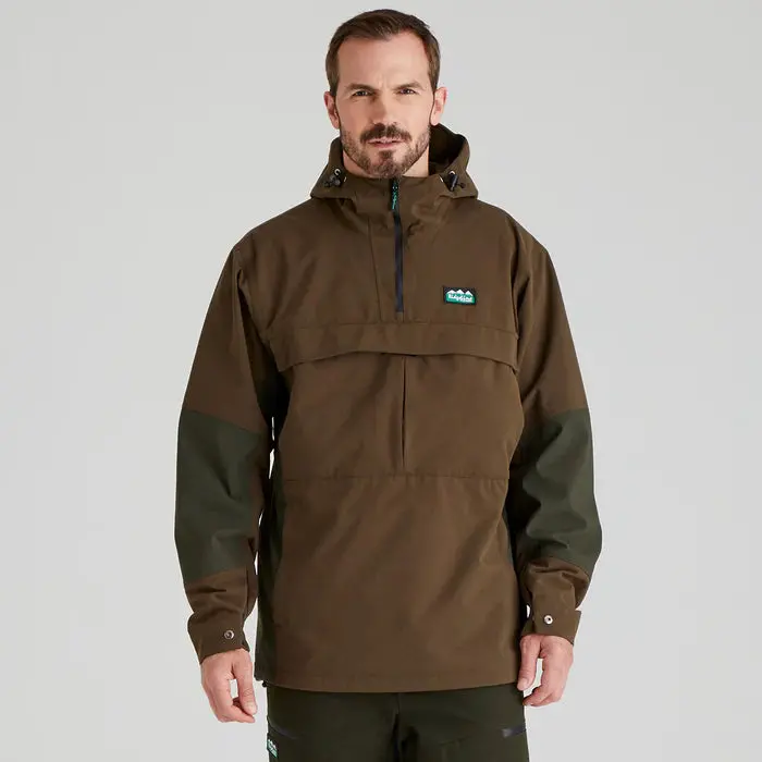 Men'S Cambrian Field Smock In Bark Brown 1