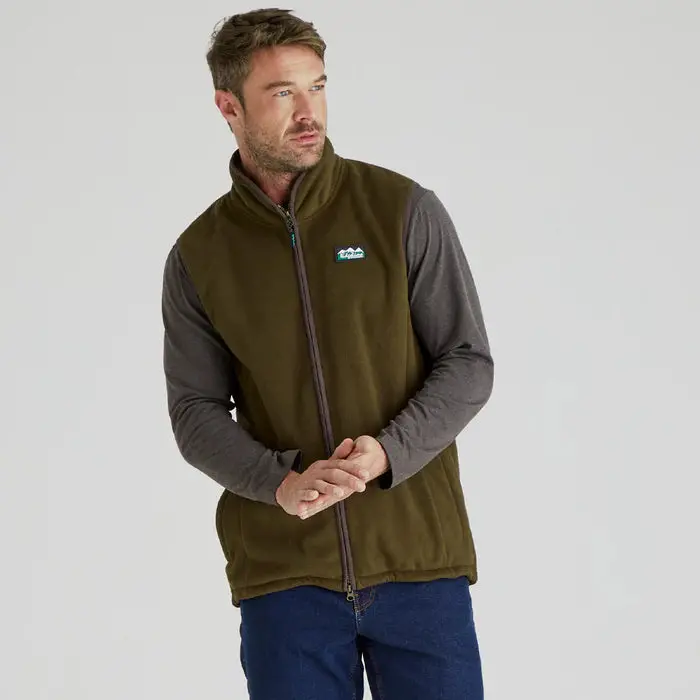 Men'S Kodiak Quilted Gilet – Moody Teak 1