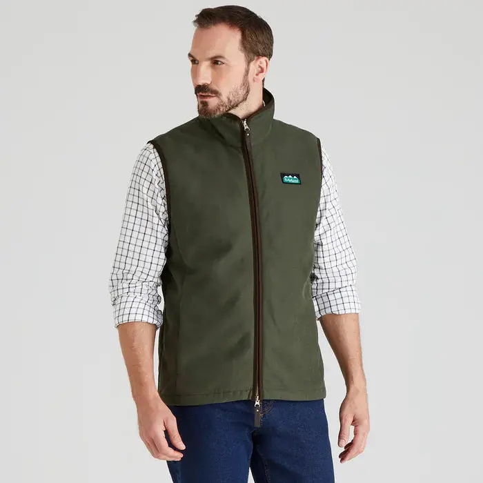 Men'S Monarch Quilted Gilet – Deep Forest Green 1