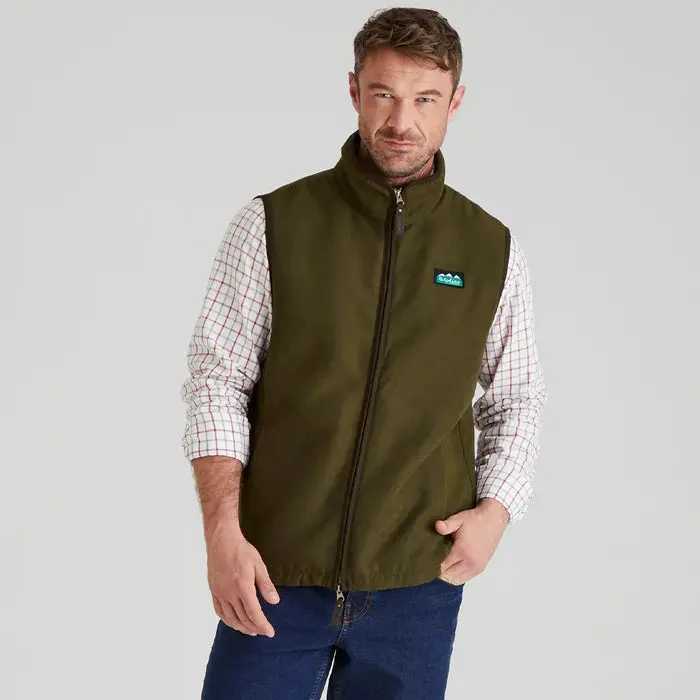 Men'S Monarch Quilted Gilet – Moody Teak 1