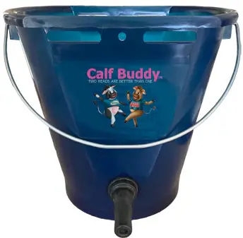 Milkbar Calf Buddy 9L Clear Single Bucket Feeding System 1