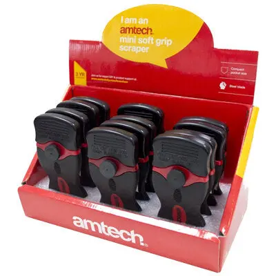 Mini Scraper Display Pack – 12-Piece Compact Tool Assortment 1