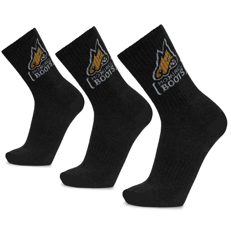 Mongrel Boots Bamboo Fiber Socks – Pack Of 3 1