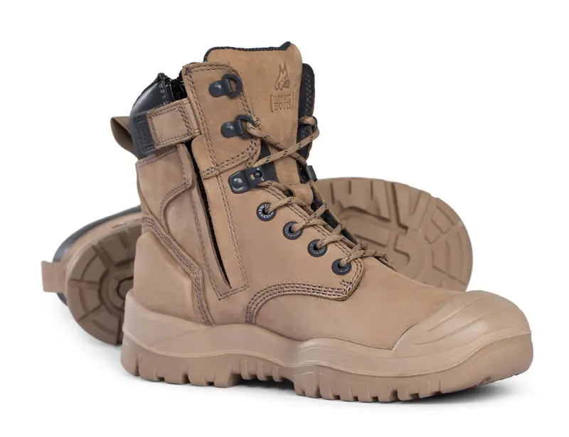 Mongrel High-Leg Zipsider Boot In Stone – Style 561060 1