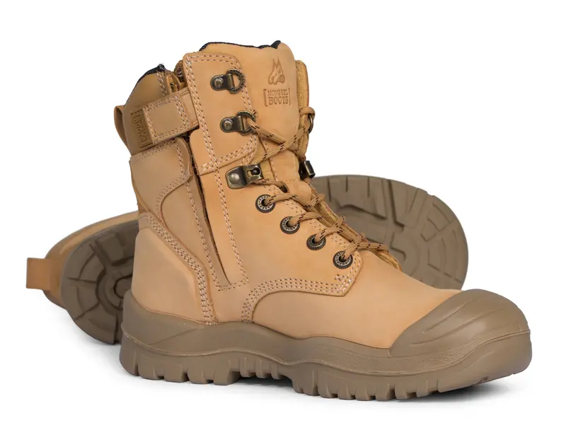 Mongrel High-Leg Zipsider Boot In Wheat – Size 561050 1