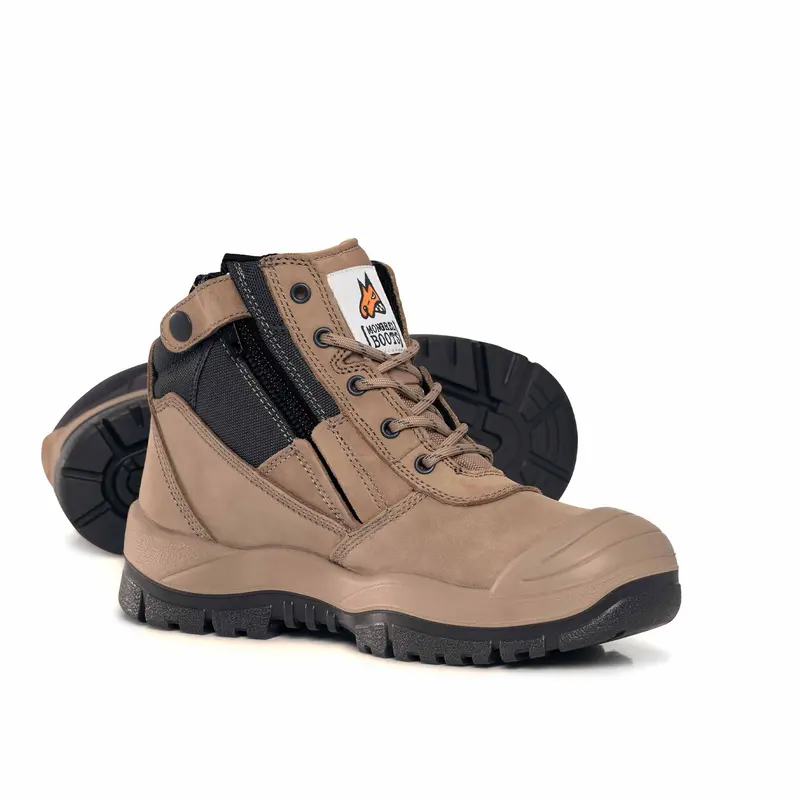 Mongrel Stone Zipsider Work Boot – Size 461060 1