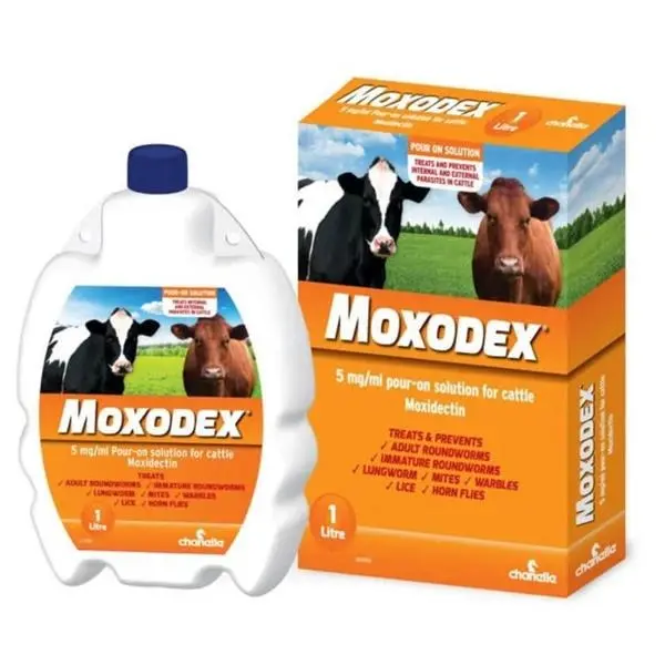 Moxodex 1.5% Pour-On Solution For Cattle 1