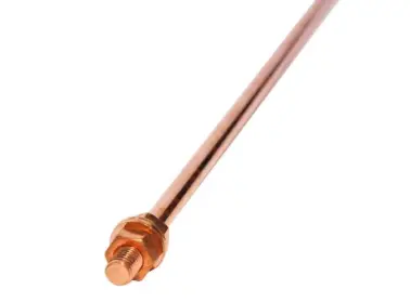 Nemtek Copper Earth Spike With Brass Nut & Washer – 1.2M Ground Rod 1