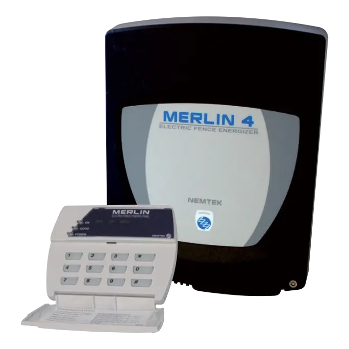 Nemtek Merlin 4I Fence Energizer With Integrated Keypad & Digital Display 1