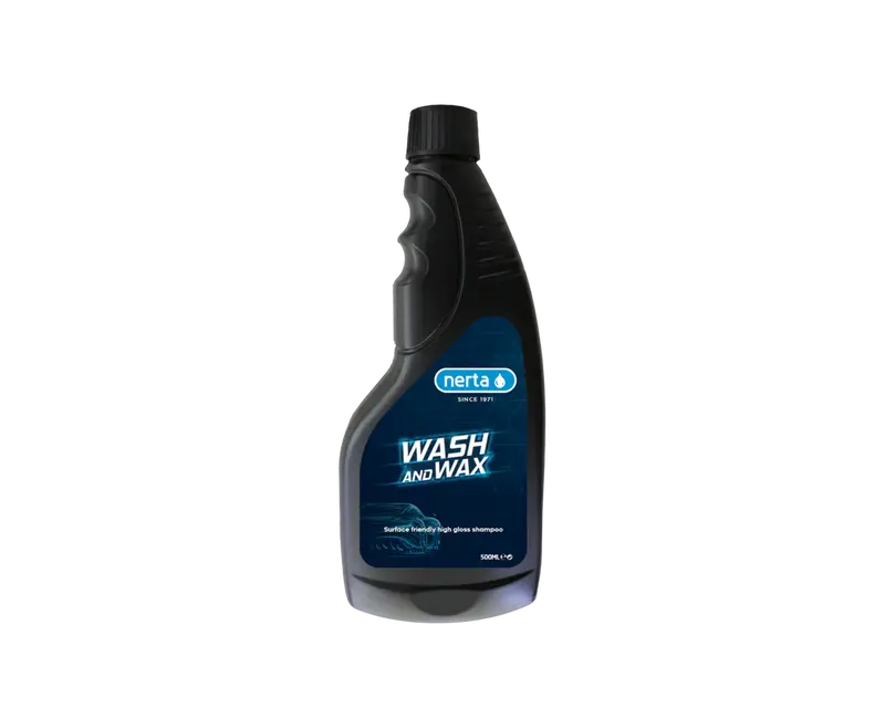 Nerta Wash & Wax Shampoo – Hybrid Cleansing And Protection Formula (500Ml) 1