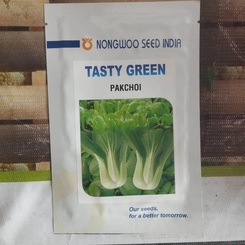Nongwoo Tasty Green Pakchoi – Fast-Growing Asian Greens 1