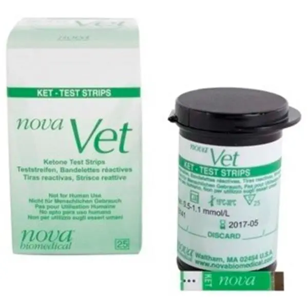 Novavet Ketone Testing Strips For Bovine Metabolic Monitoring 1
