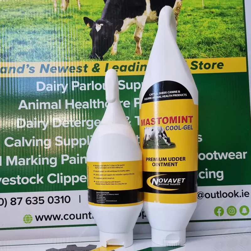 Novavet Mastomint Cool Gel – Soothing Post-Milking Udder Relief 1