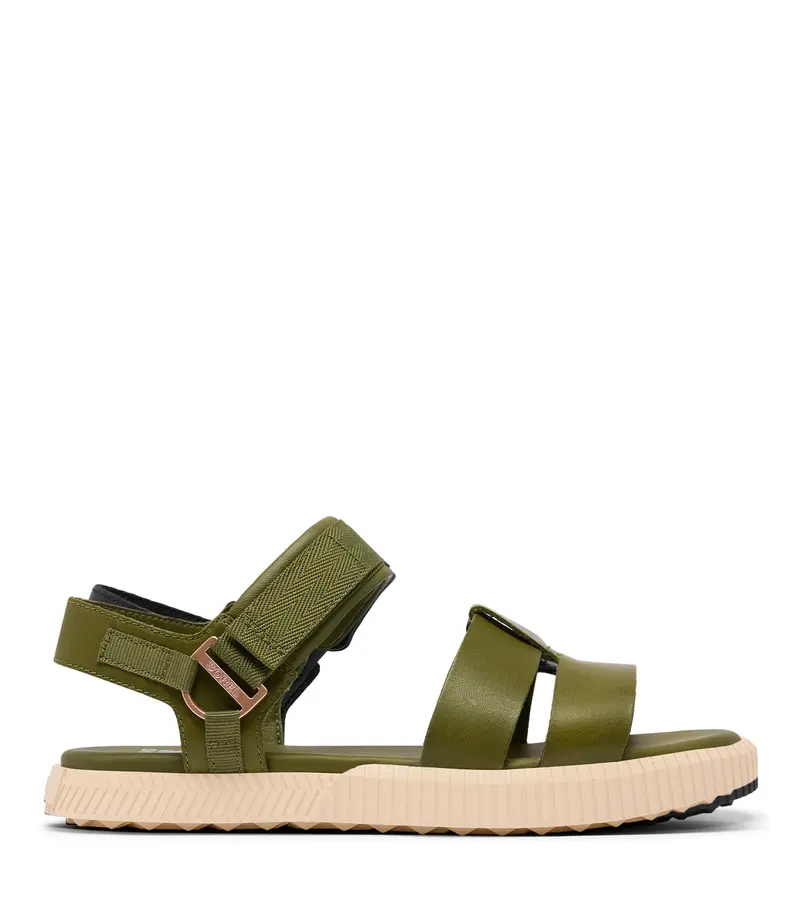 Ona Ave Adjustable Ankle Strap Flat Sandal 1