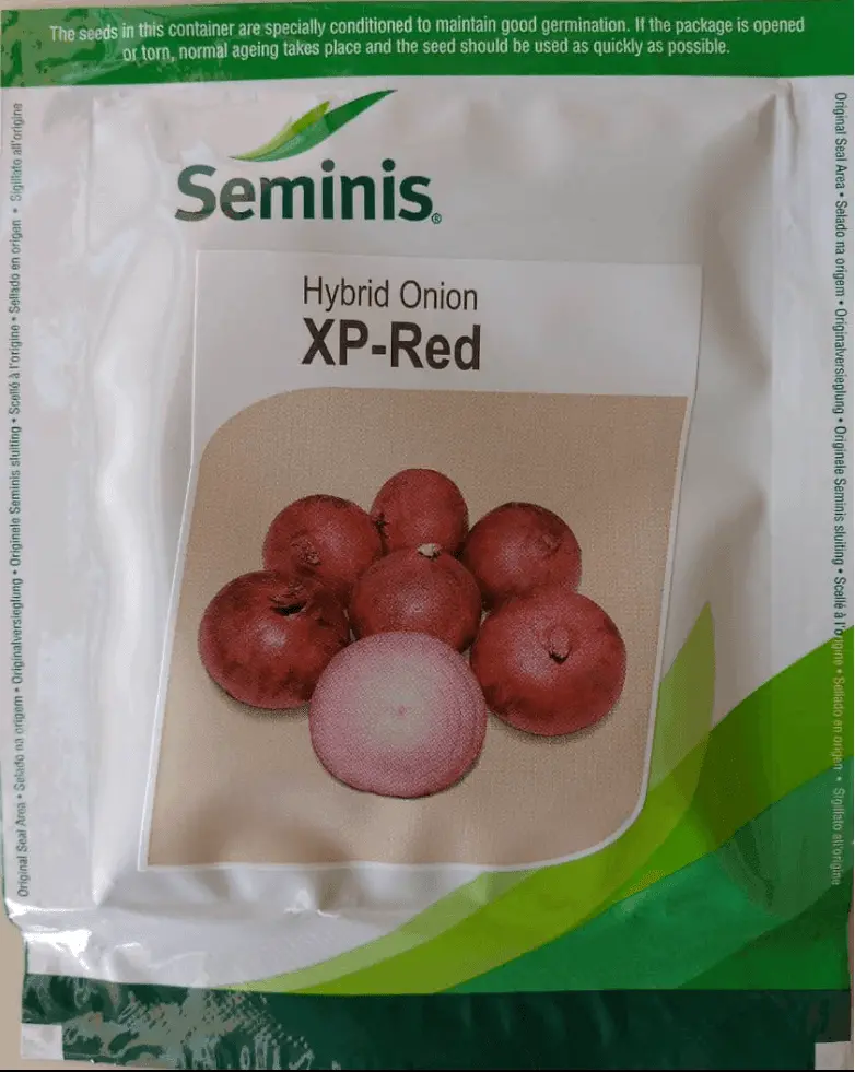 Onion Xp Red Bulb Variety – Seminis Certified Seeds 1