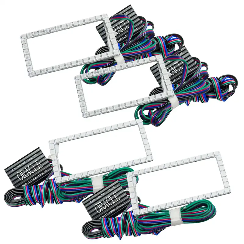 Oracle Lighting 3957-334 Colorshift Halo Ring Kit For Projector Headlights (Controller Not Included) 1