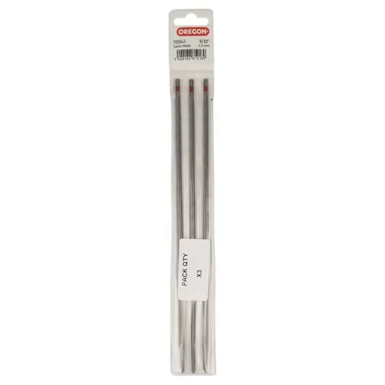 Oregon Round Chainsaw File Set (3-Pack) 1