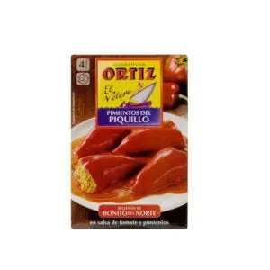 Ortiz Piquillo Peppers Stuffed With Cheese – Spanish Gourmet Tapas, 300G 1