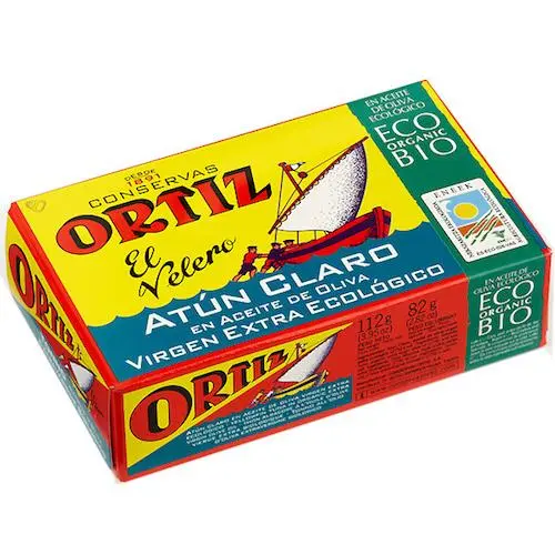 Ortiz Solid Tuna Fillet In Organic Extra Virgin Olive Oil – 112G 1