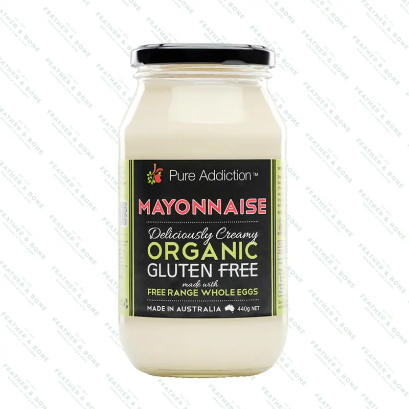 Ozganics Organic Egg Mayonnaise – 440G Pure & Natural Spread 1