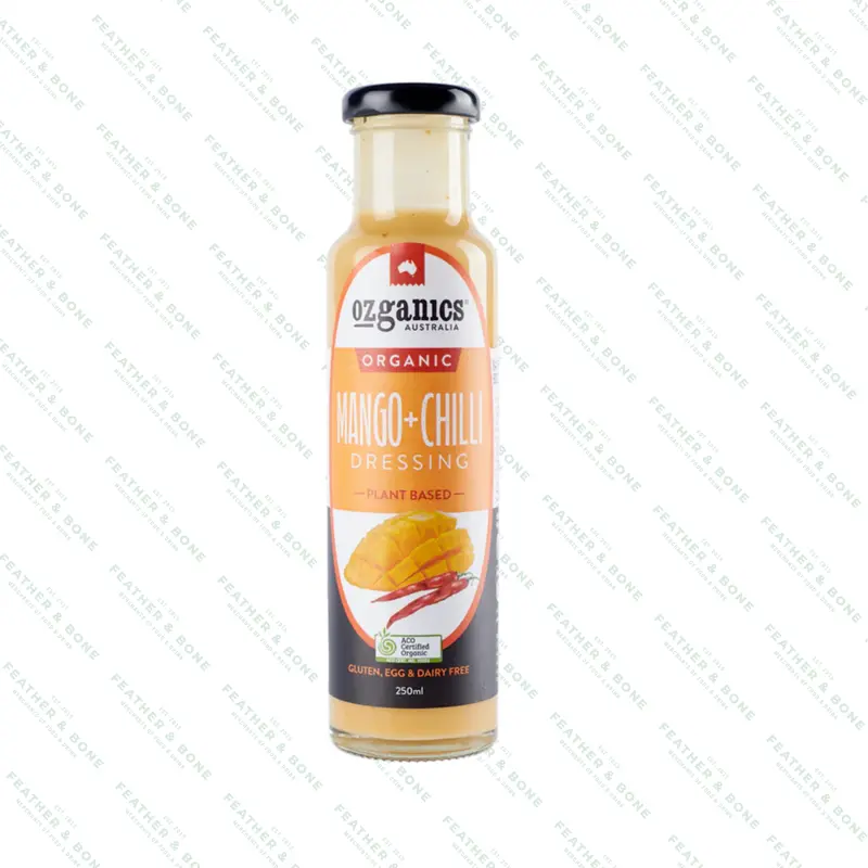 Ozganics Organic Mango & Chili Salad Dressing – 250Ml 1